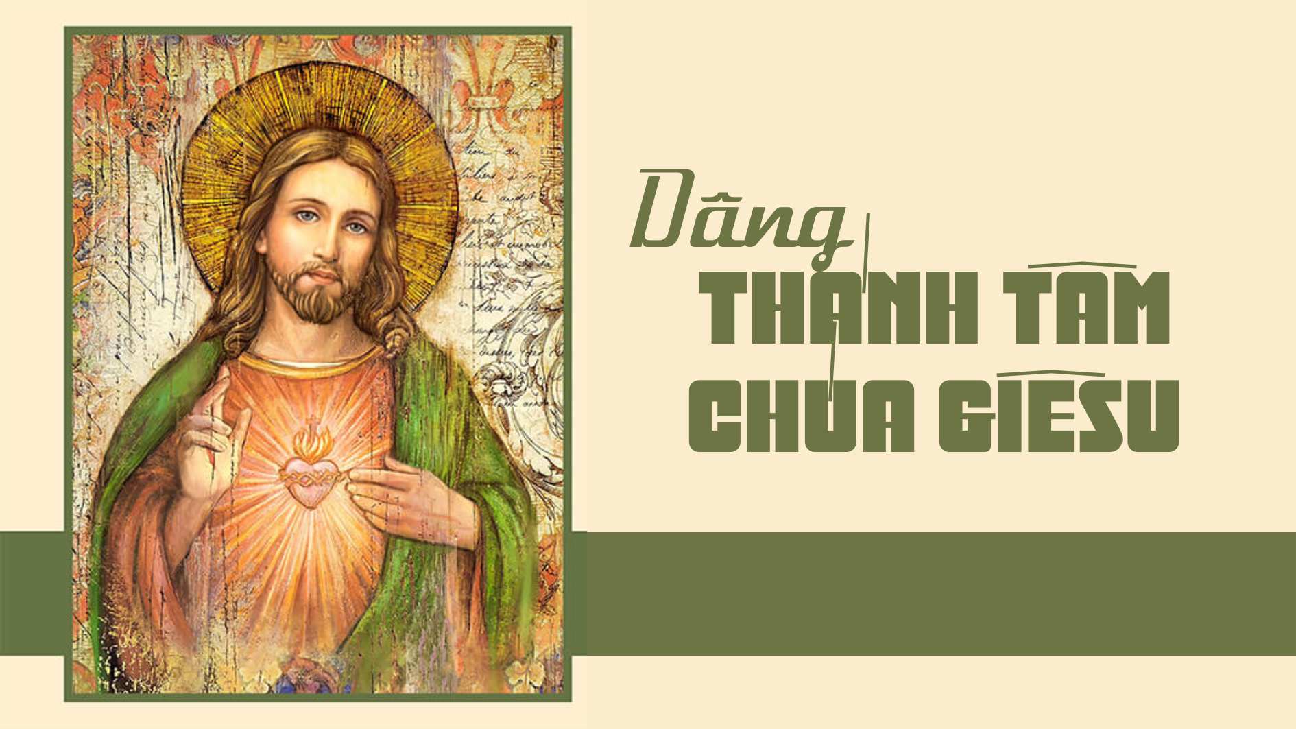 Dâng Thánh Tâm Chúa Giêsu